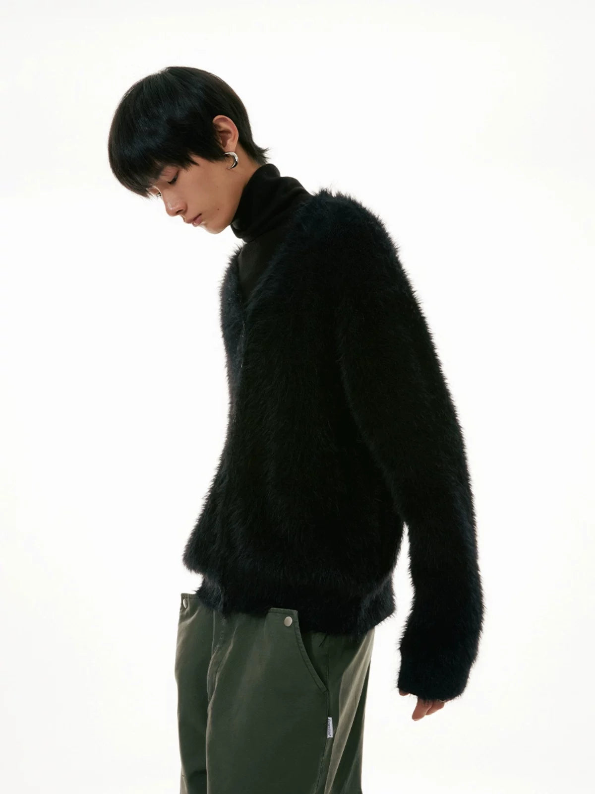 FUNKYFUN | RETRO CHIC KNIT CARDIGAN SWEATER【ID:TN00190】