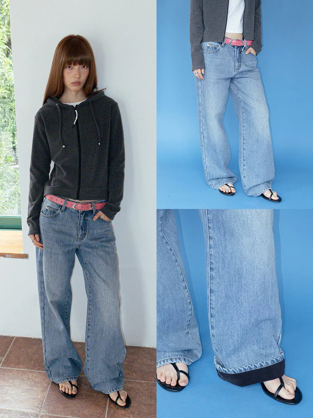 FUNKYFUN | FUNKY VINTAGE HORSEBIT PANTS【ID:TN00189】
