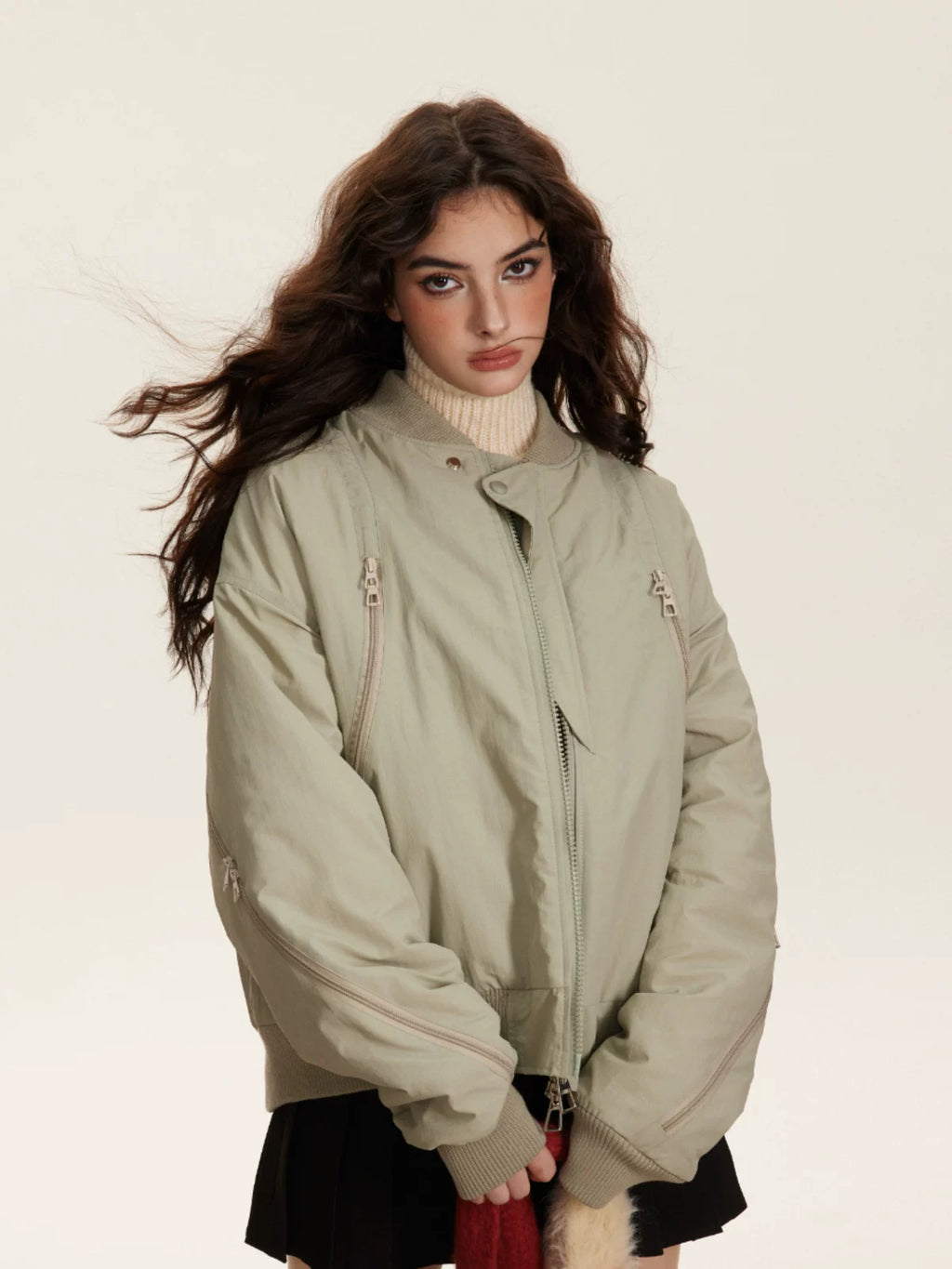 DECONSTRUCTED SANDWICH COTTON JACKET