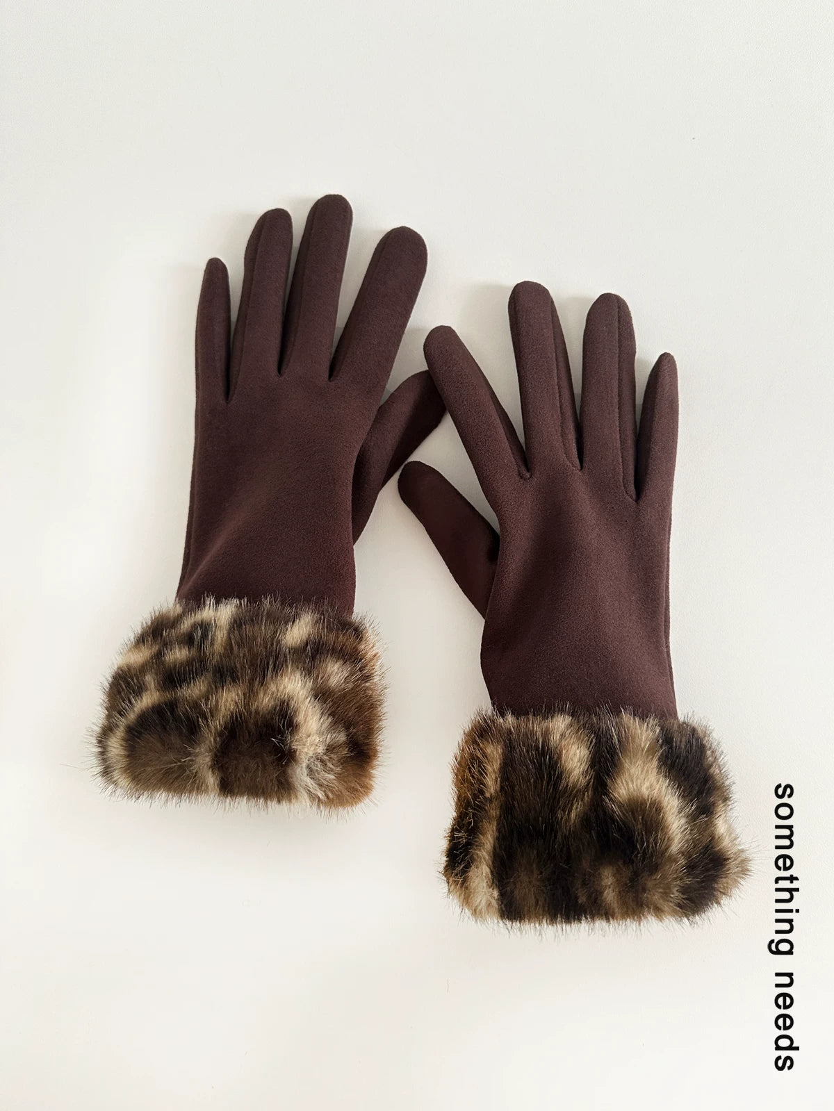 TRIA SELECT | FASHIONABLE LEOPARD TOUCHSCREEN GLOVES【ID:TN00141】