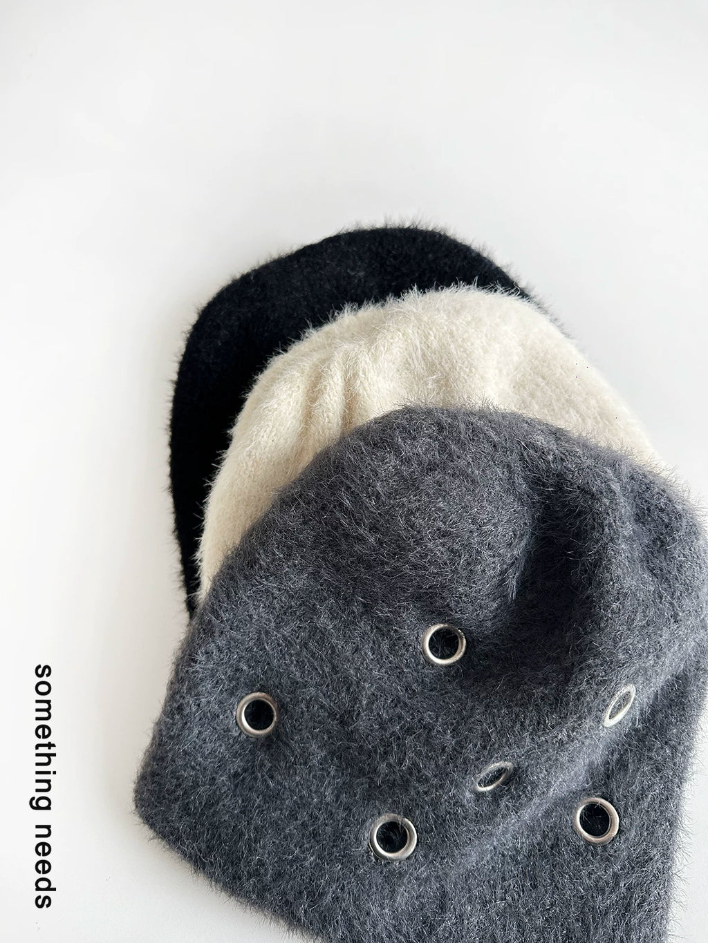 TRIA SELECT | HANDMADE WOOL KNIT CAP【ID:TN00135】