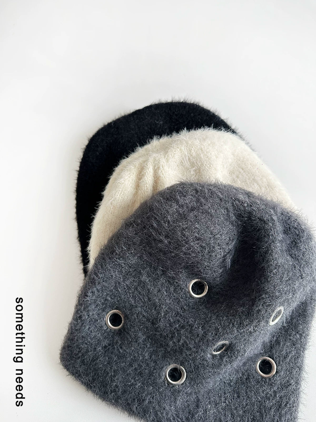 TRIA SELECT | HANDMADE WOOL KNIT CAP【ID:TN00135】
