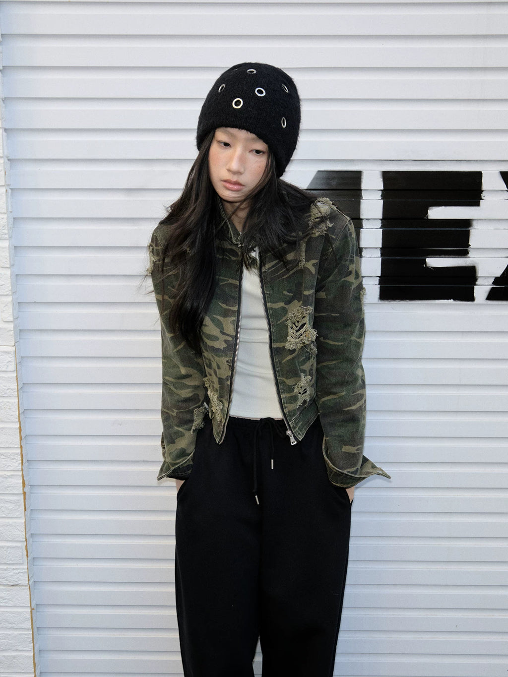 TRIA SELECT | HANDMADE WOOL KNIT CAP【ID:TN00135】