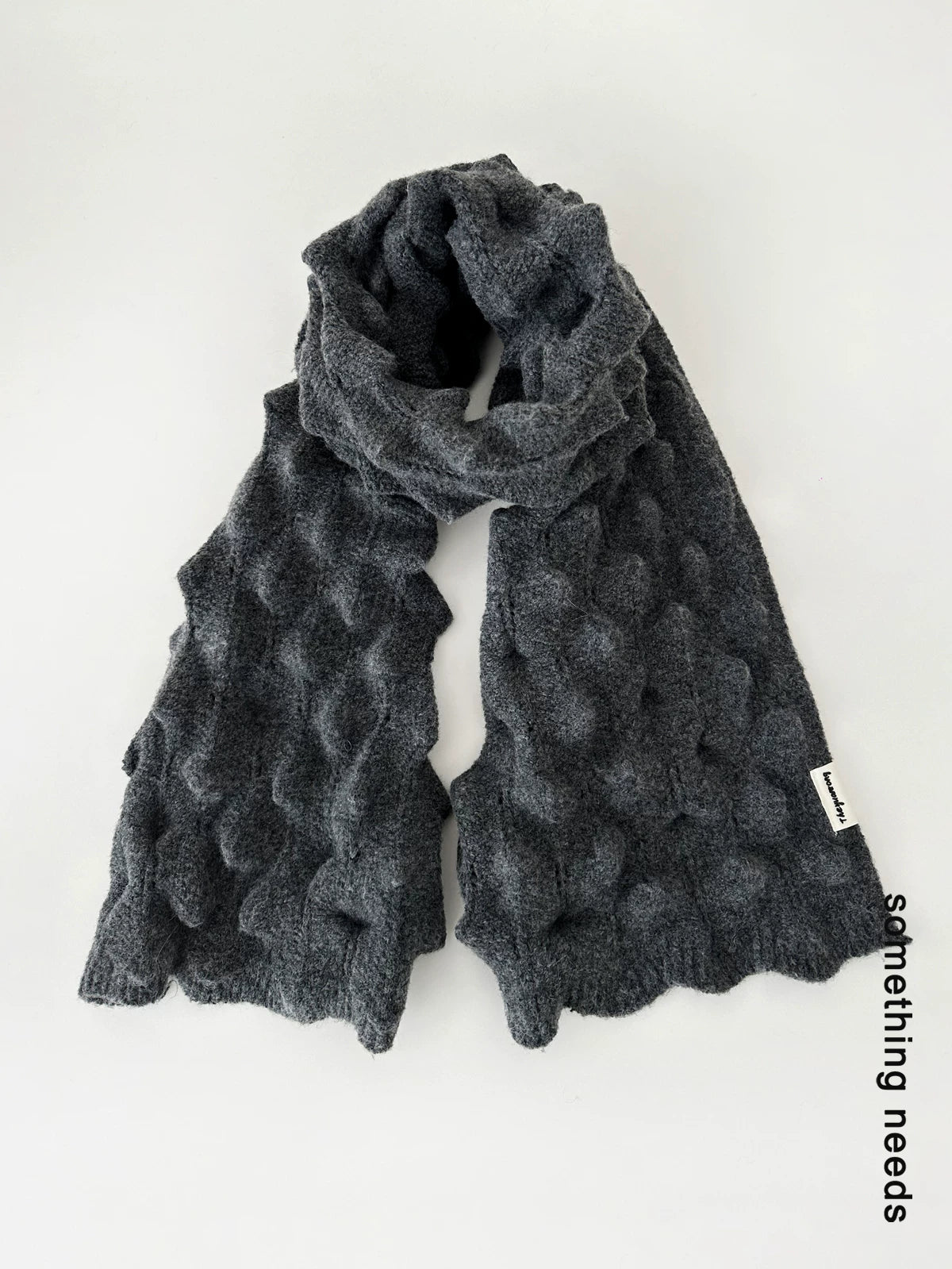 TRIA SELECT | THICK WOOL SCARF FOR WINTER【ID:TN00142】