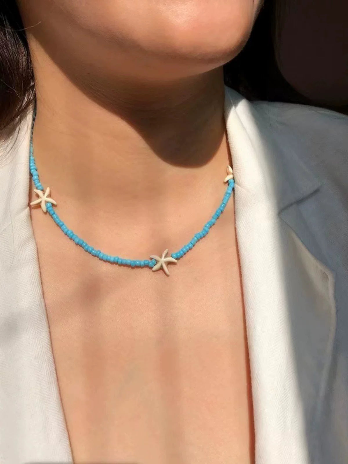 VINTAGE BEADED NECKLACE
