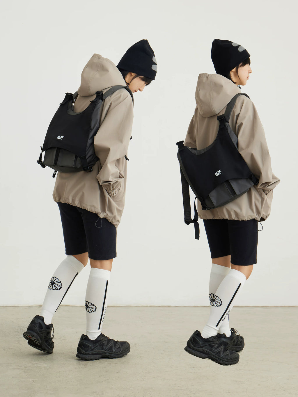 FUNCTIONAL OUTDOOR CROSSBODY VEST BAG