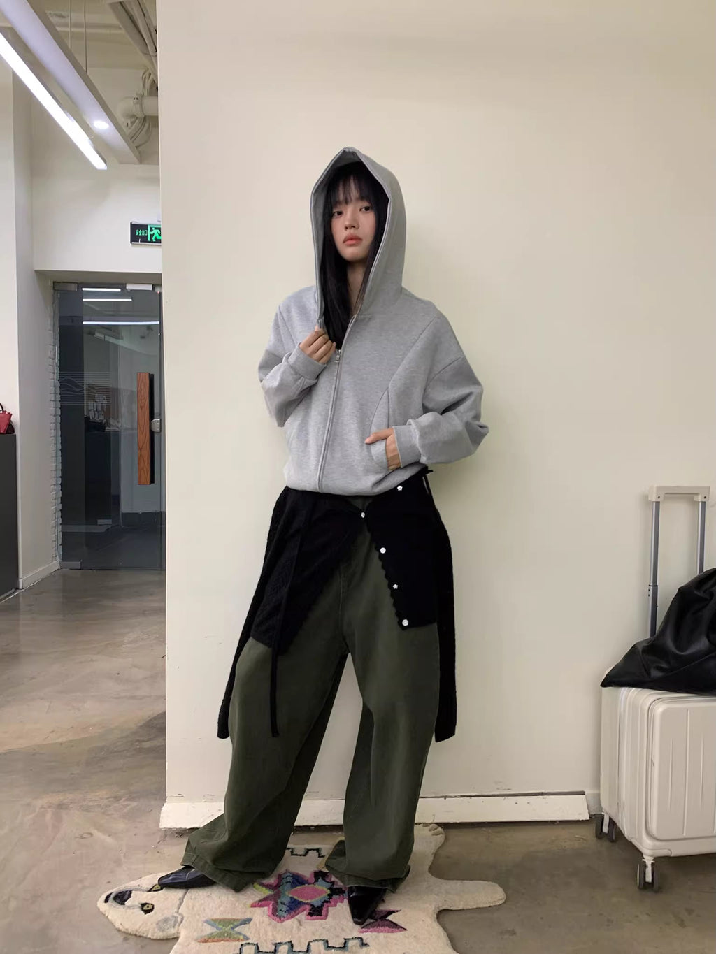Poiret Balloon Trouser in Olive