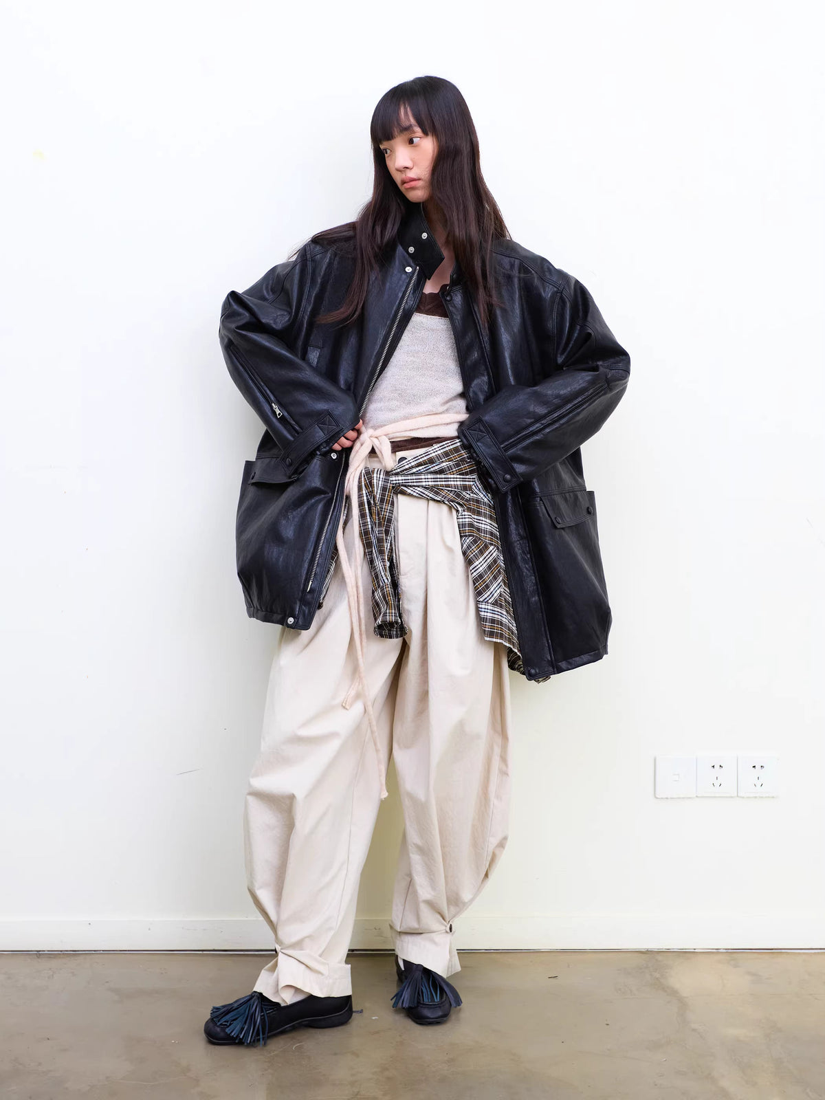 Lantern Trousers in Khaki or Soft Sand