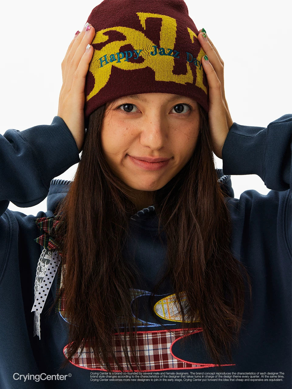 MULTICOLOR EMBROIDERED JACQUARD HAT