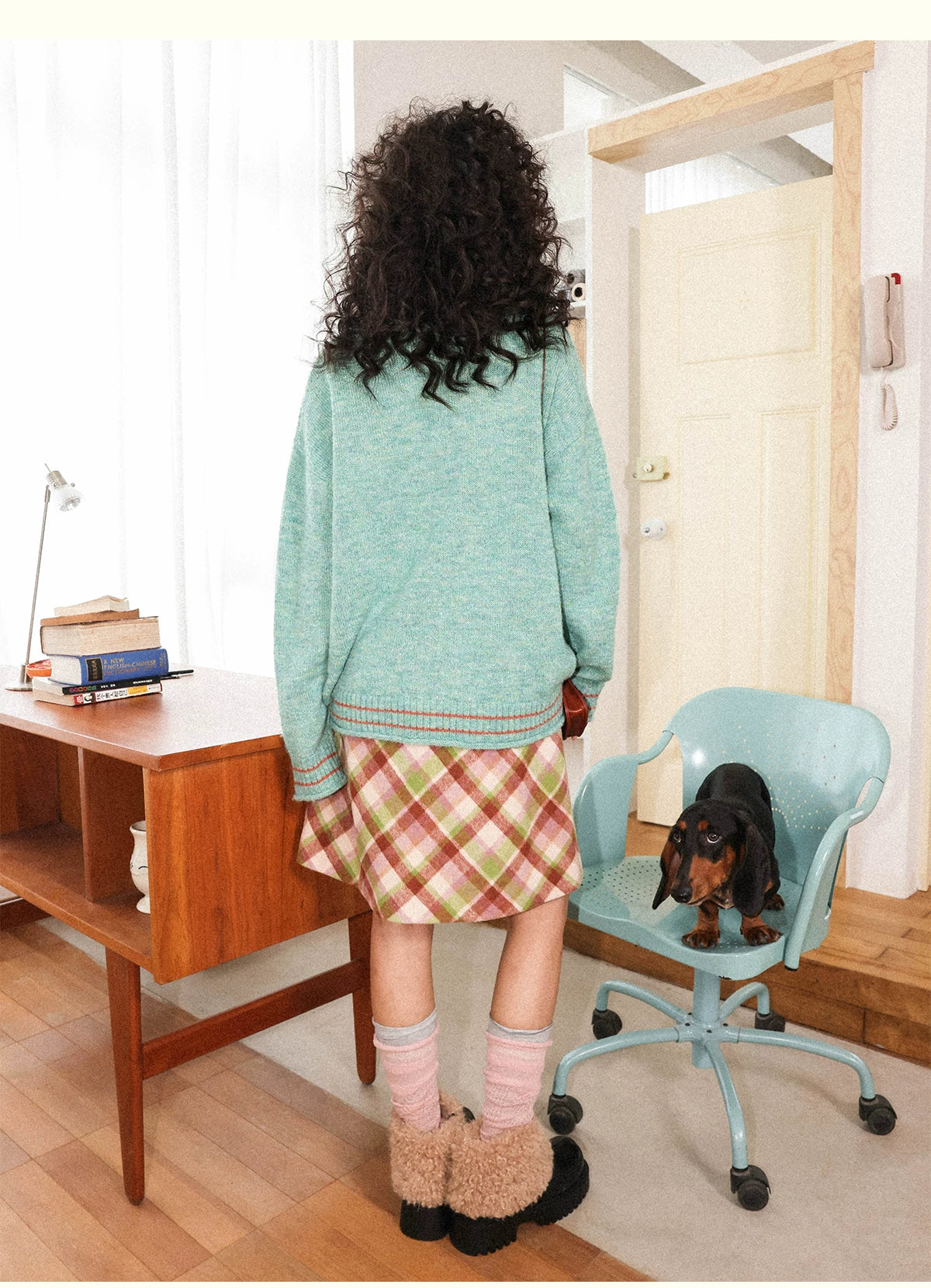 化学少女 | KNIT SWEATER WITH BOWLER HAT【ID:TN00148】