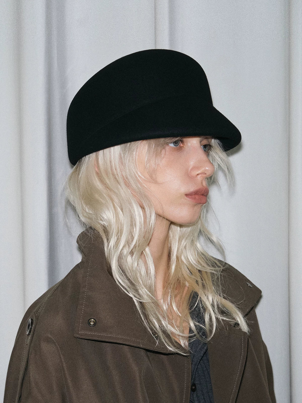 TRIA SELECT | WOOL EQUESTRIAN NEWSBOY CAP【ID:TN00083】