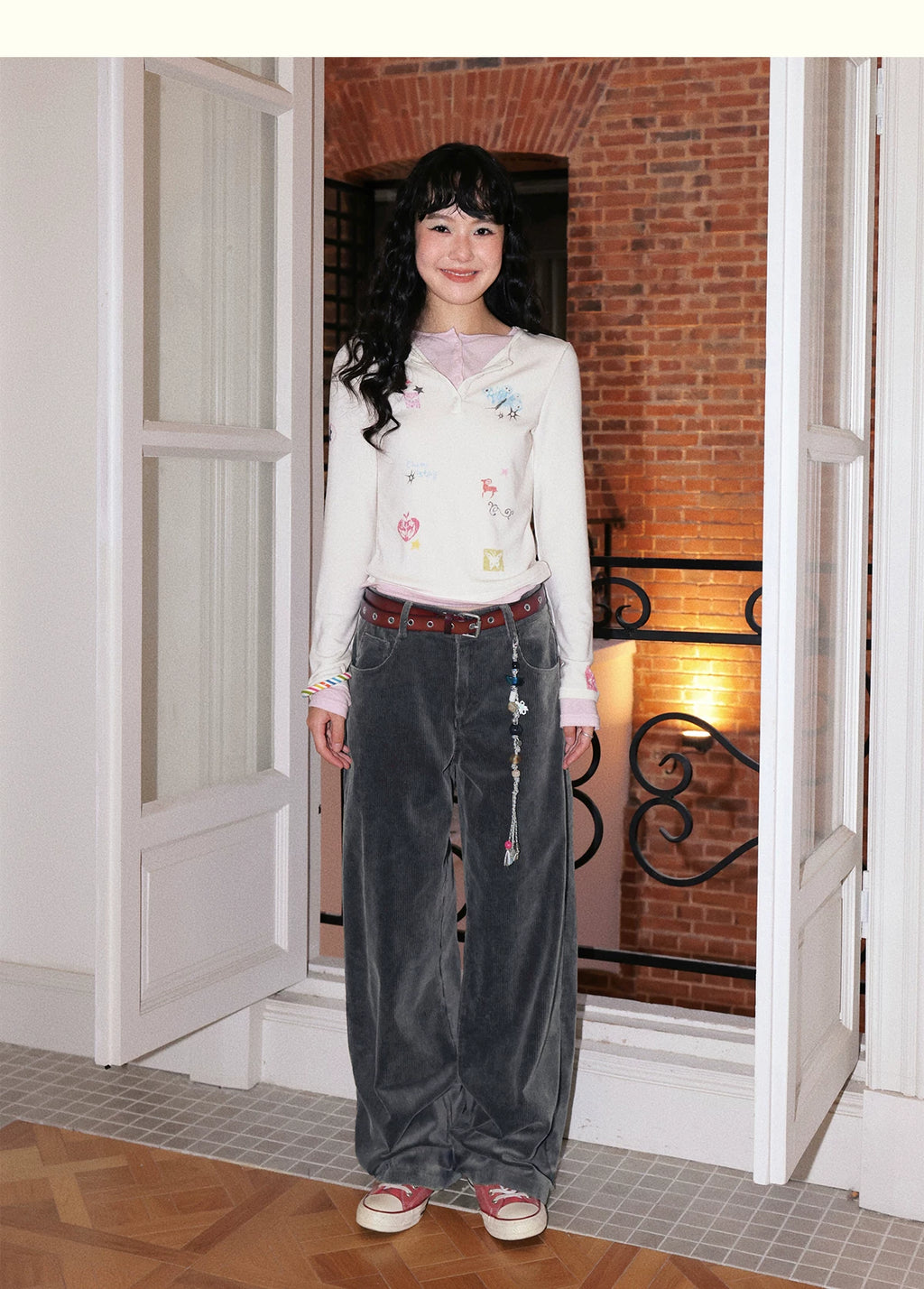 化学少女 | WINTER CASUAL CORDUROY PANTS【ID:TN00151】