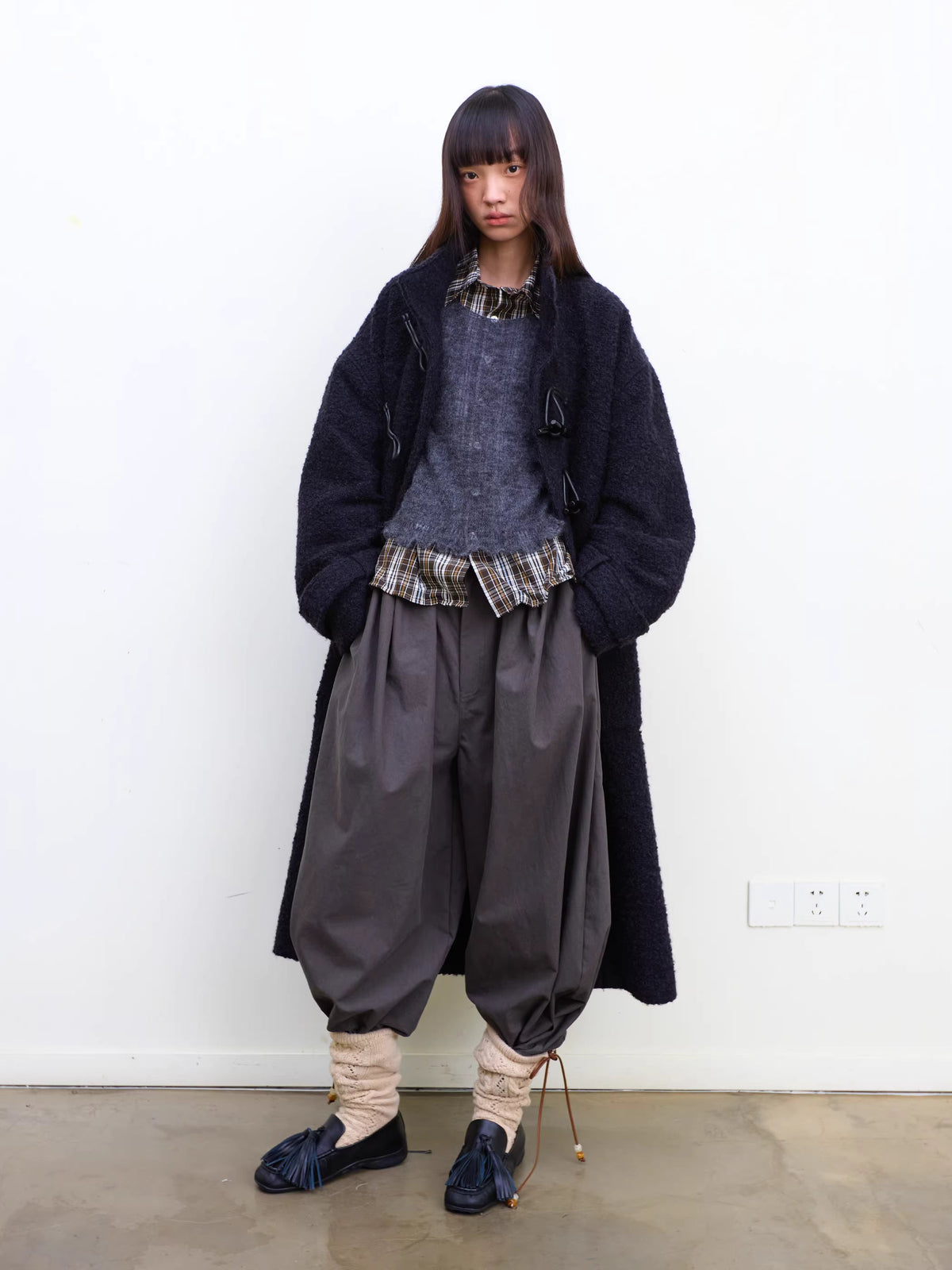 Lantern Trousers in Khaki or Soft Sand