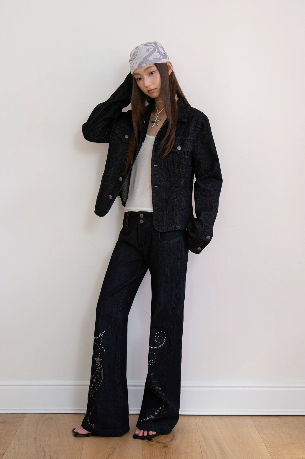 Phantom Stitch Denim Jacket