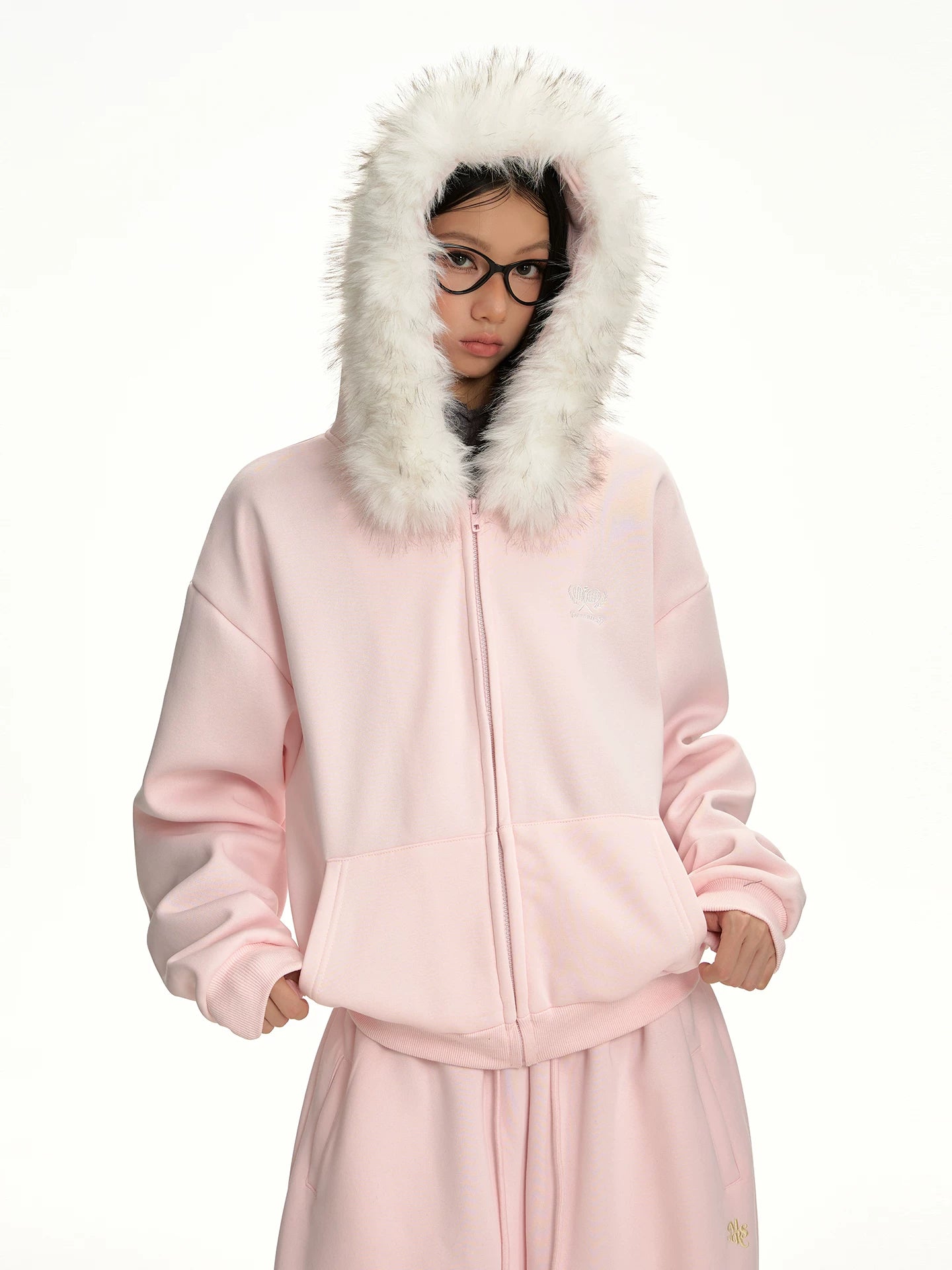 CASUAL HOODED SWEATER SET