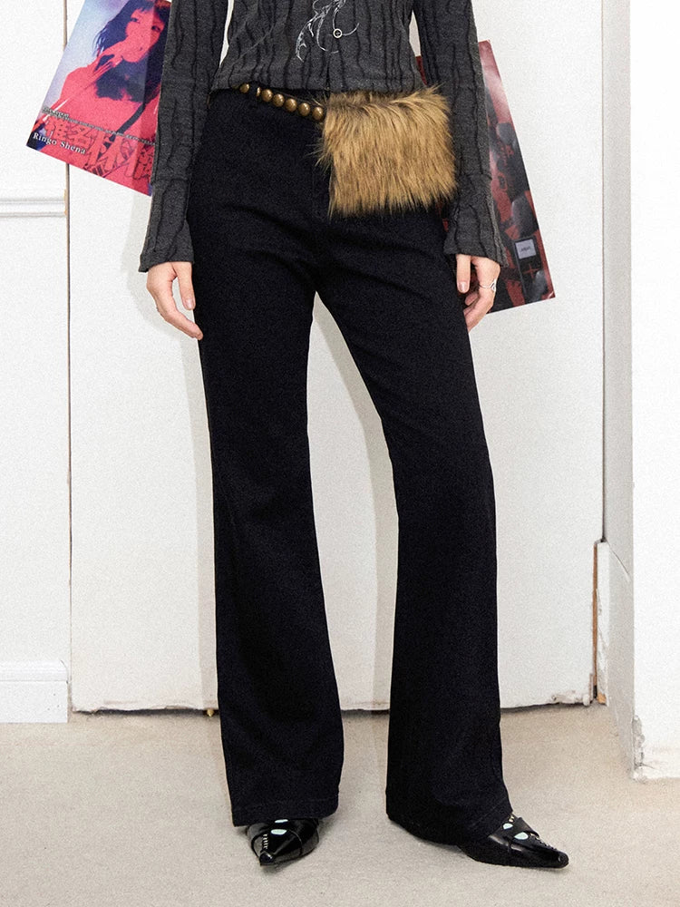 化学少女 | HIGH WAIST STRETCH JEANS【ID:TN00146】