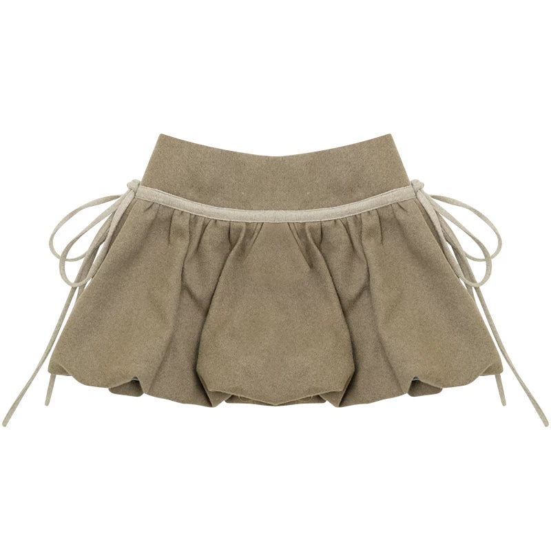 ziziFei | RETRO HIGH-WAISTED TWEED SKIRT【ID:TN00071】