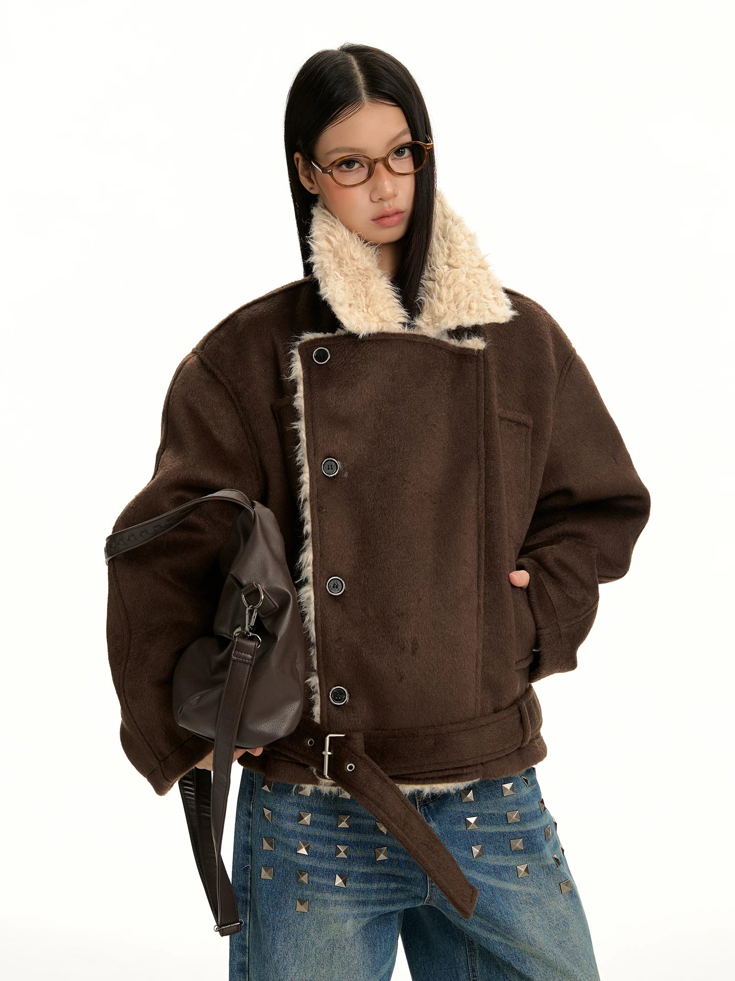 RETRO TWEED WOOL JACKET