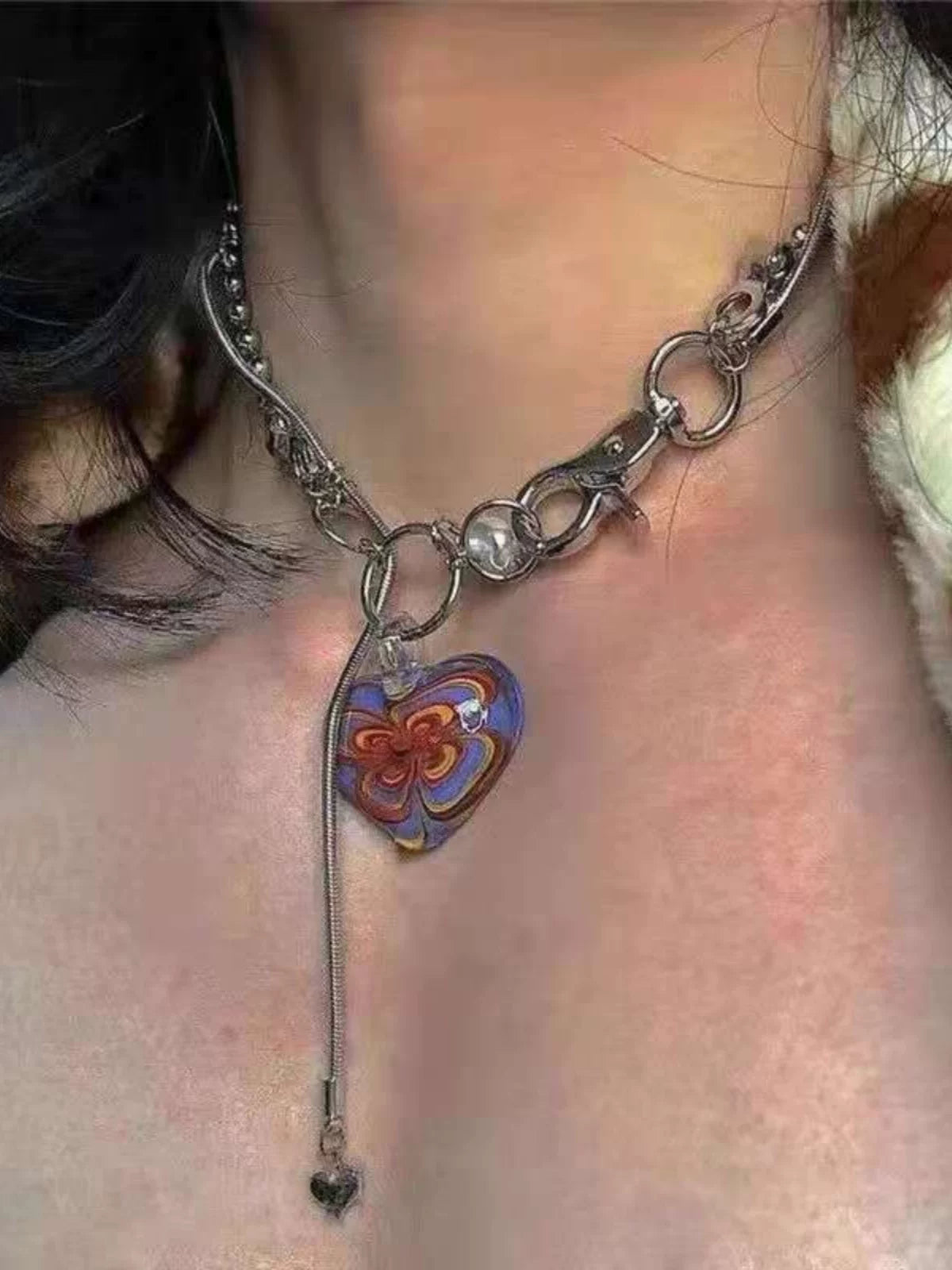 VINTAGE DOUBLE LAYER NECKLACE
