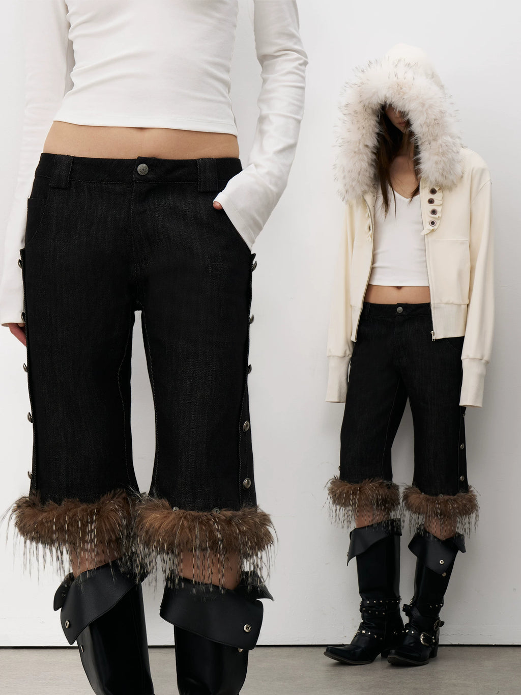 THELIGHT | LYCRA TENCEL PLUSH SHORTS【ID:TN00099】