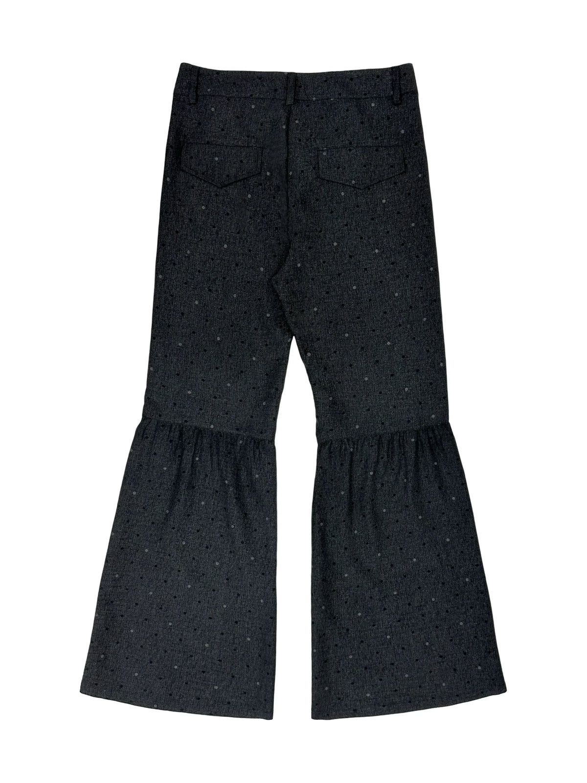Midnight Fleur Flare Trousers