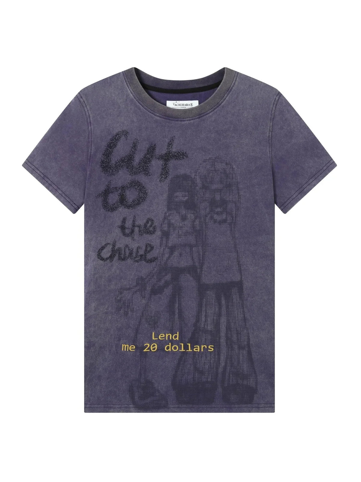 Bestie Borrowed Tee Retro Washed Cotton