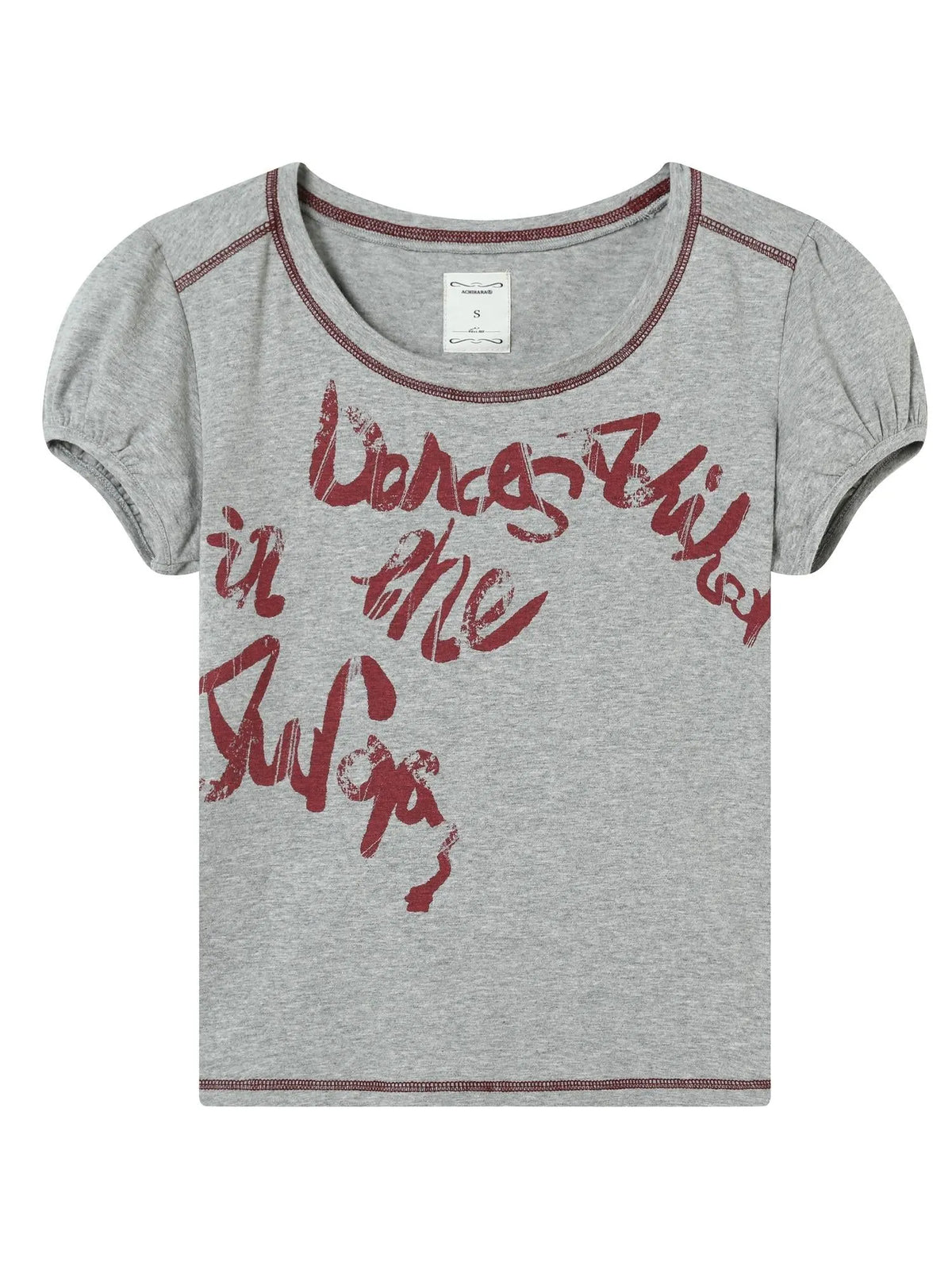Dancing In Aurora Bubble Sleeve Tee
