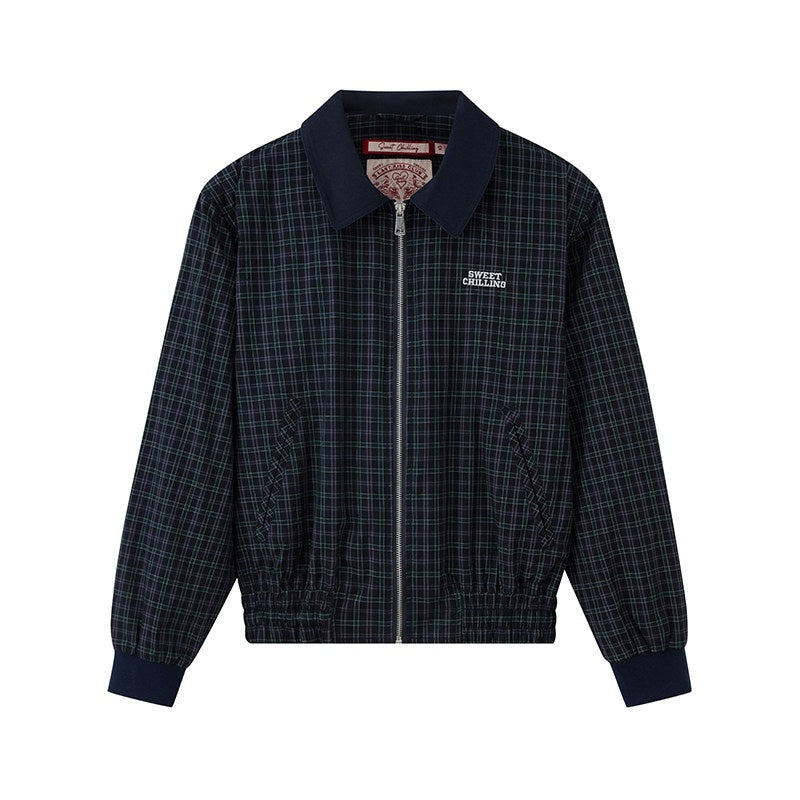 Adjustable Hem Boyfriend Harrington Women's Cotton Convertible Casual Jackets