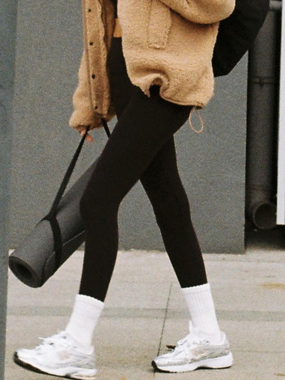 Casual Slouchy Cape Hooded Zipper Women's Polyester Fleece Jackets