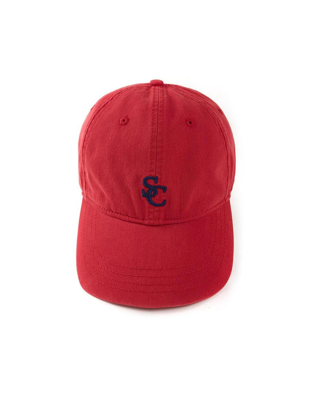 Khaki Embroidered Letter Logo Casual Curved Brim Women's Cotton Baseball Caps