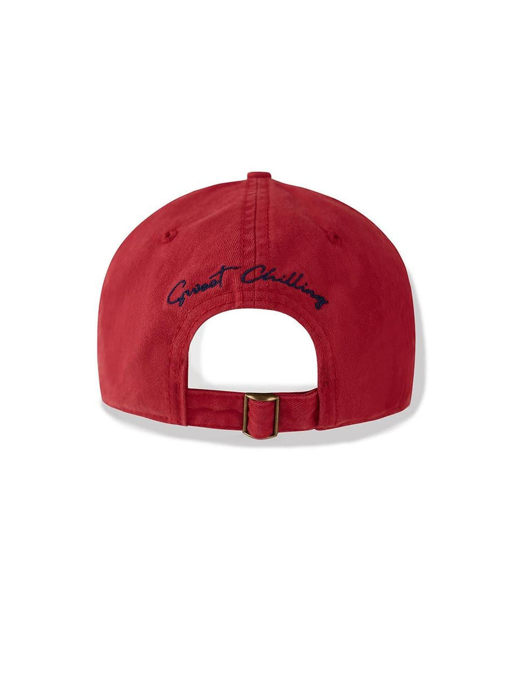 Khaki Embroidered Letter Logo Casual Curved Brim Women's Cotton Baseball Caps