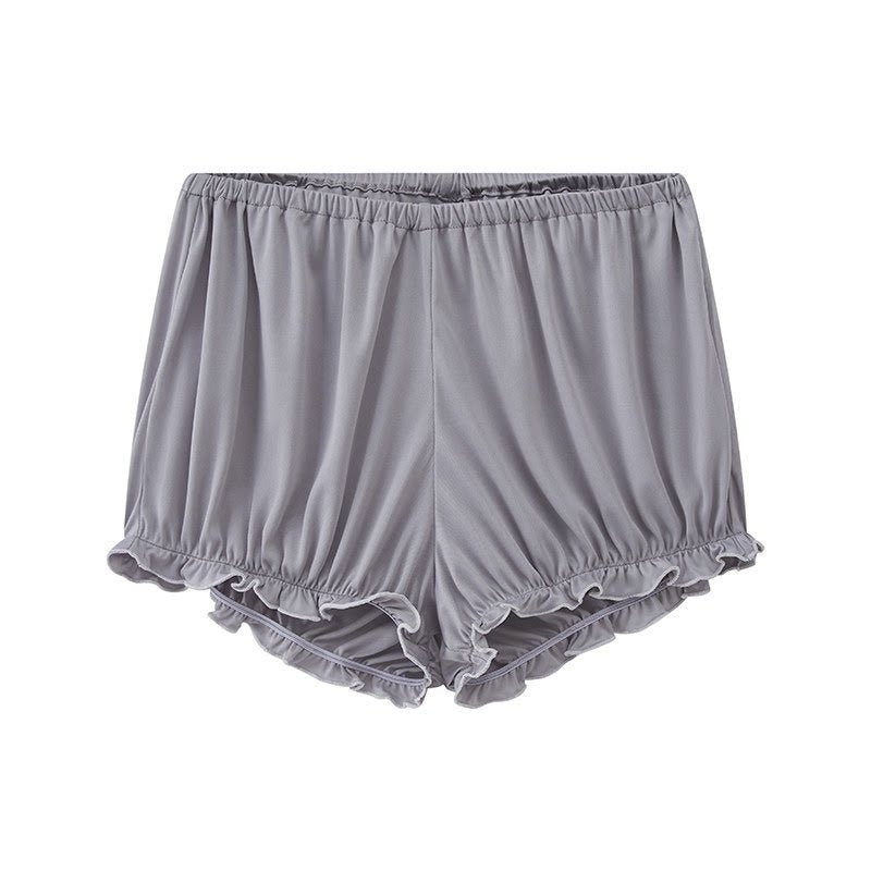 Pumpkin Balloon Loose Natural Waist Women's Polyester Chino Shorts