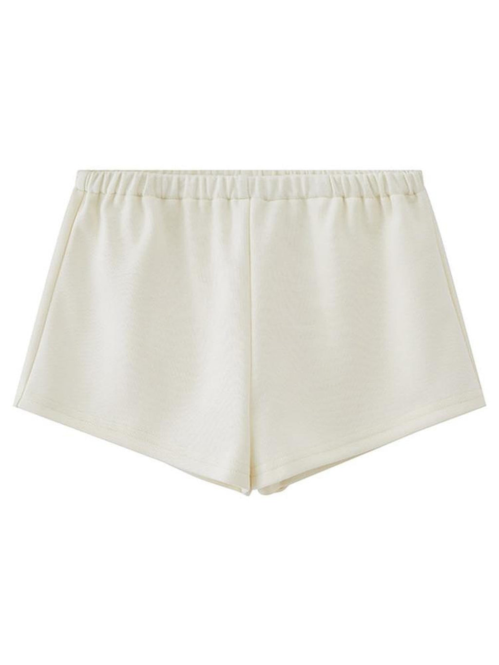 Pumpkin Balloon Loose Natural Waist Women's Polyester Chino Shorts