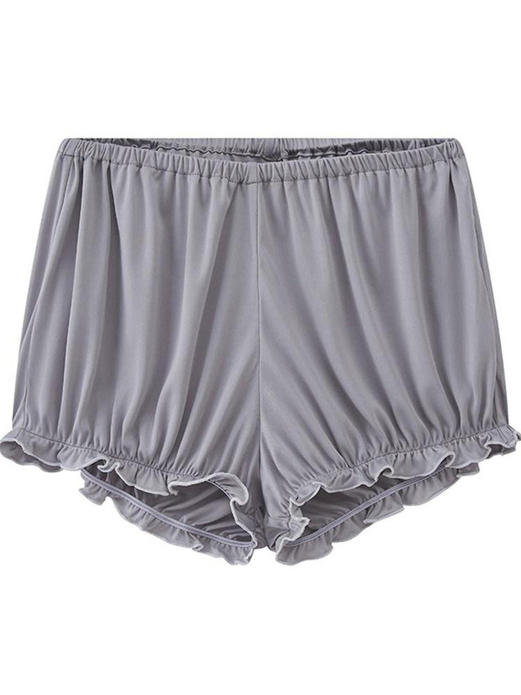 Pumpkin Balloon Loose Natural Waist Women's Polyester Chino Shorts