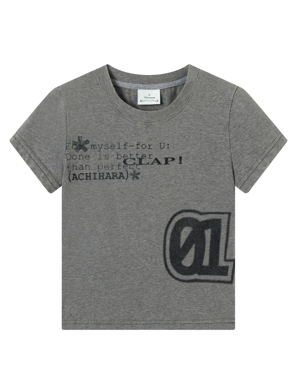 Bye Anxiety Slim Fit Tee