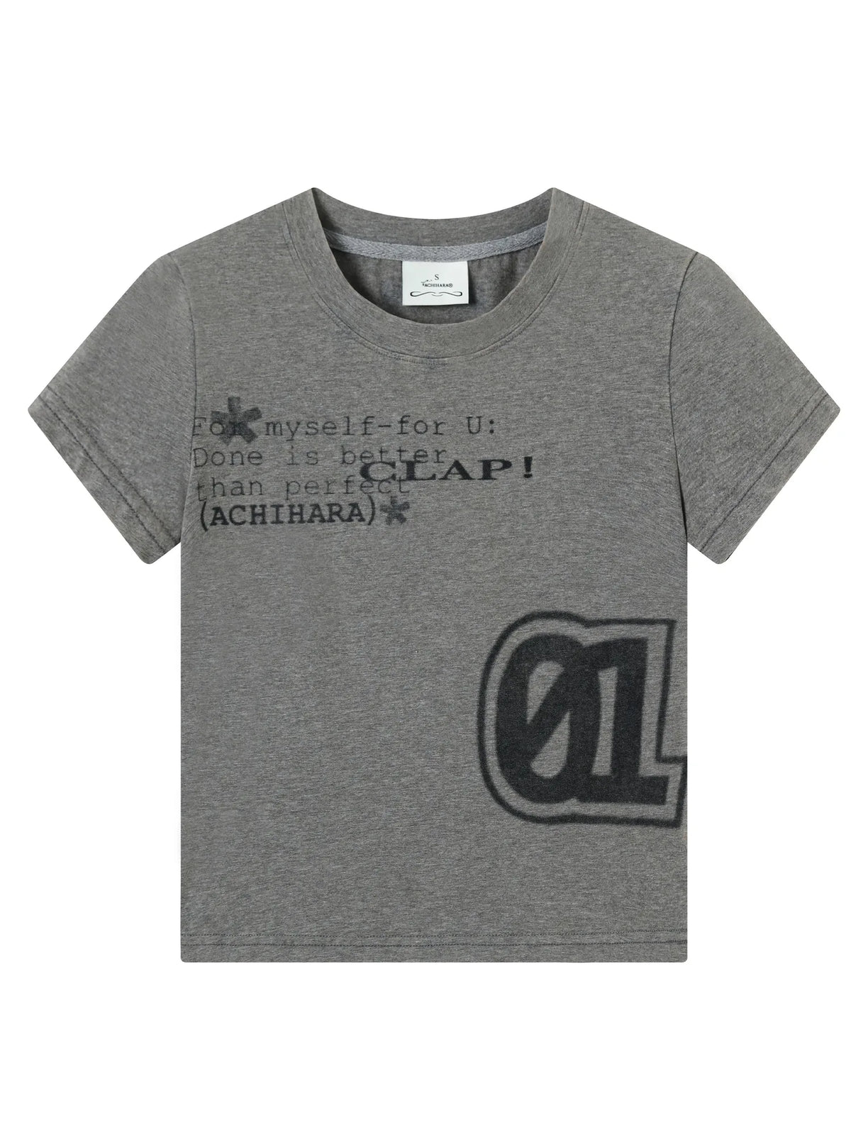 Bye Anxiety Slim Fit Tee