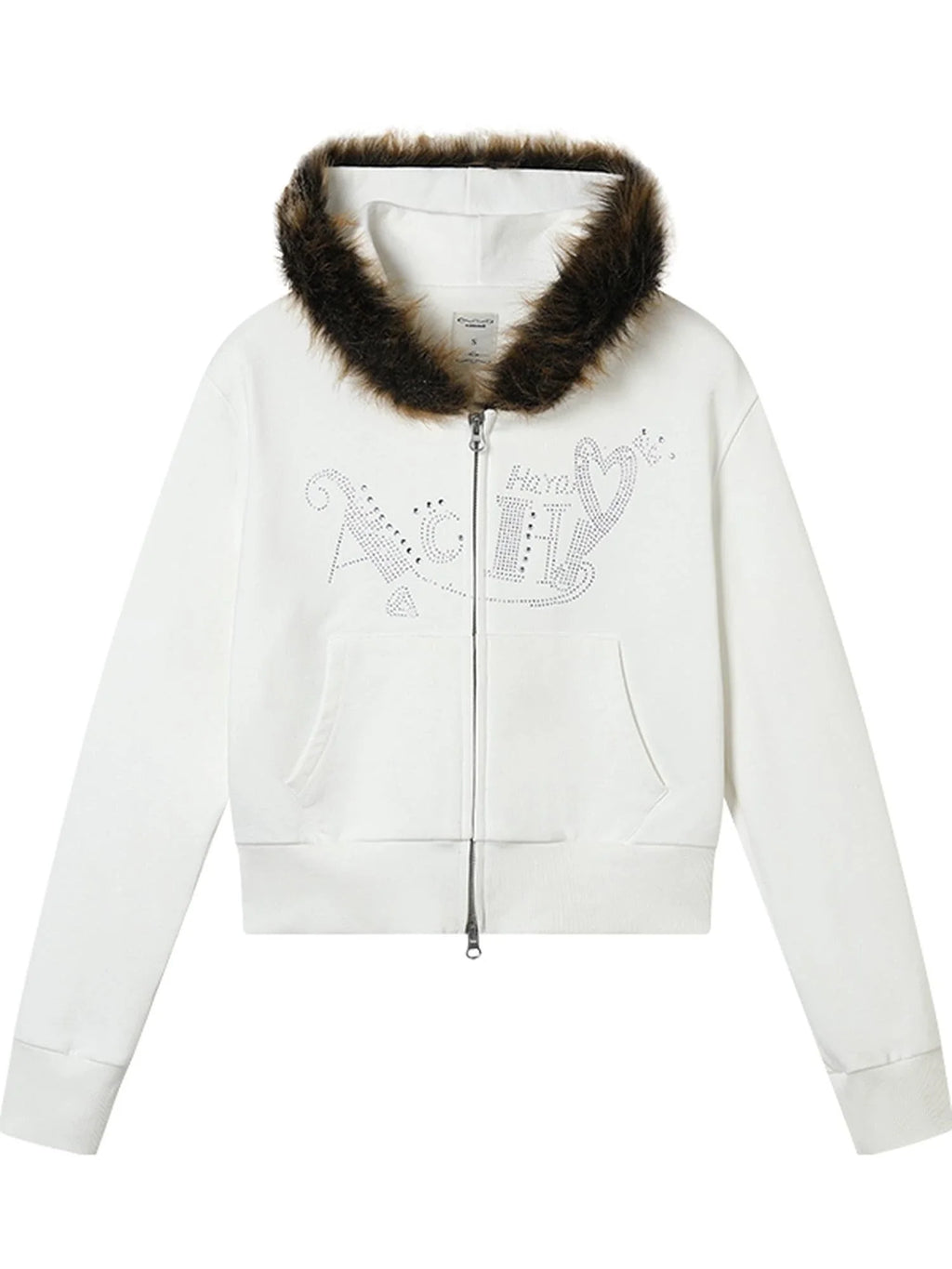 Cozy Fluffy Cropped Sweatshirt