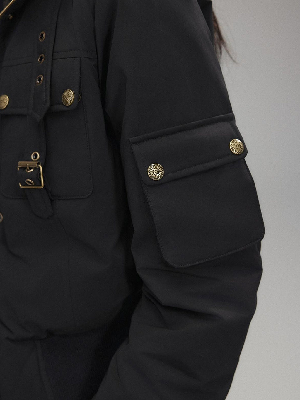 90 Percent White Duck Down Warm Casual Cinched Waist Women Everyday Down Jackets