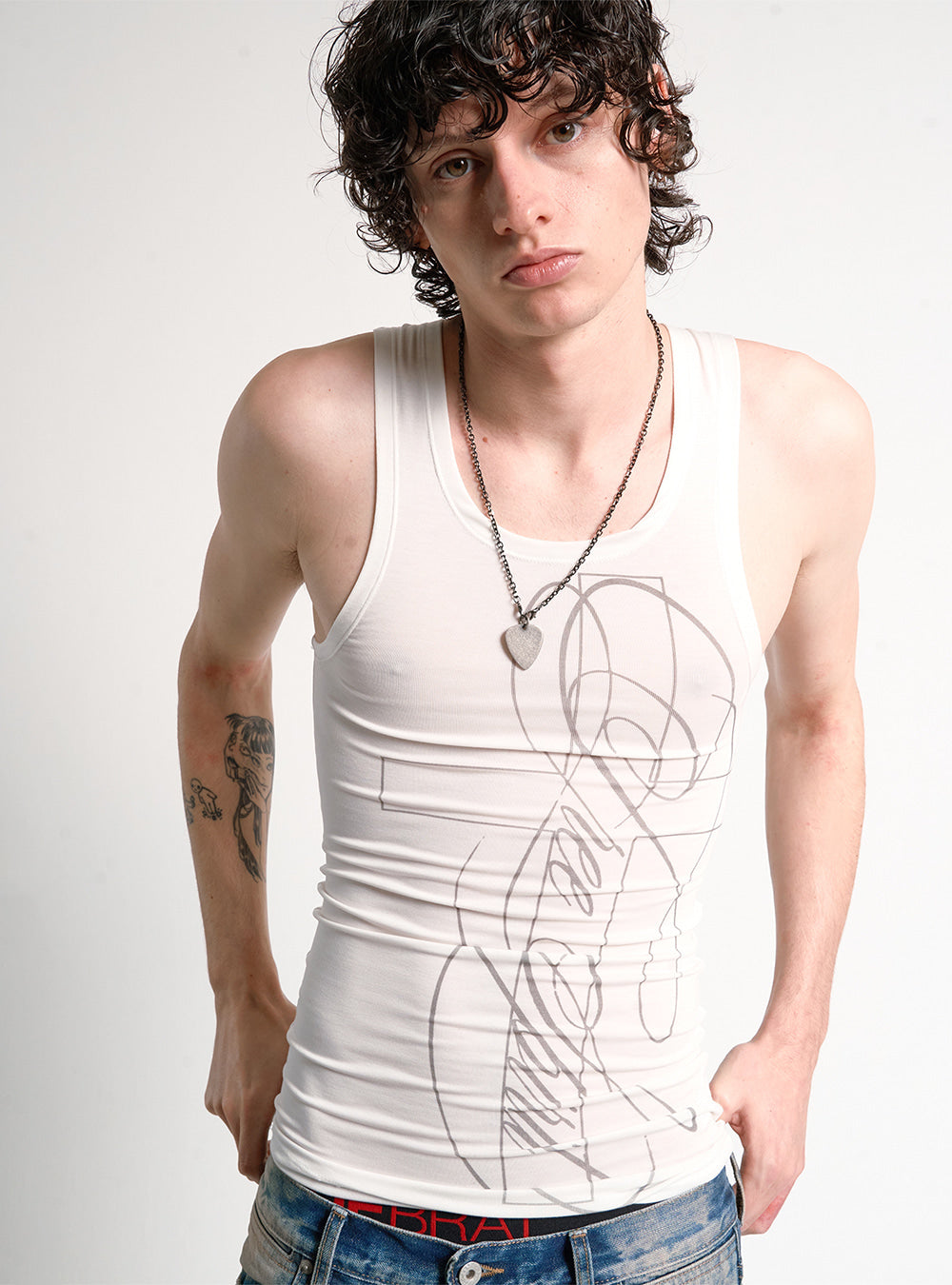 Cross Slim Tank Top