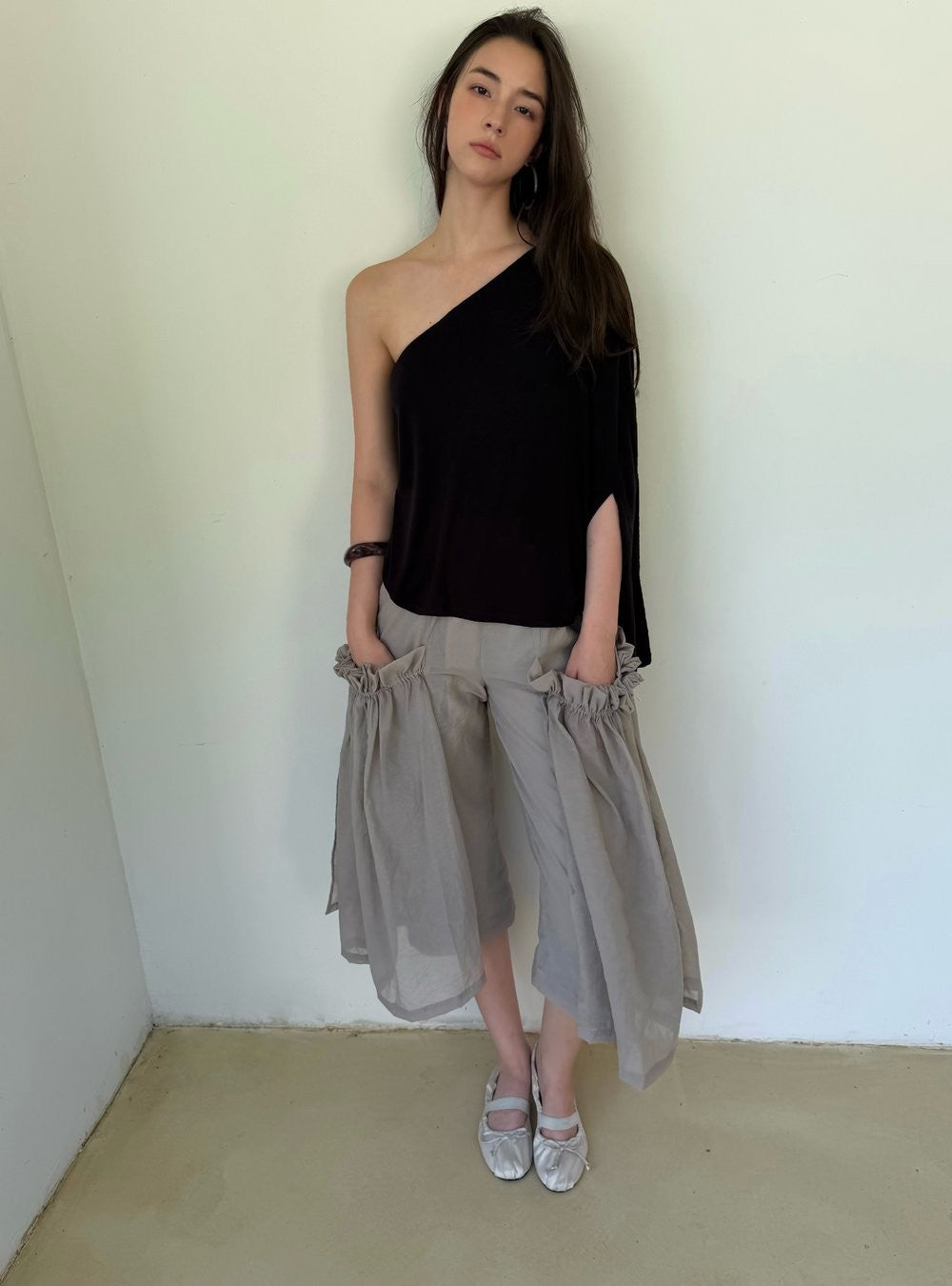 Gather Cloud Balloon Pants