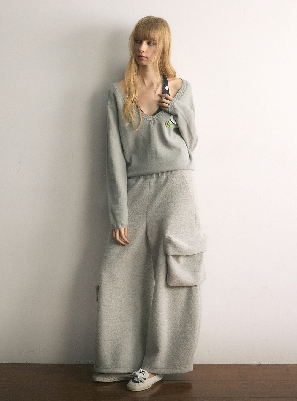 Eve Stroll Cargo Knit Pants