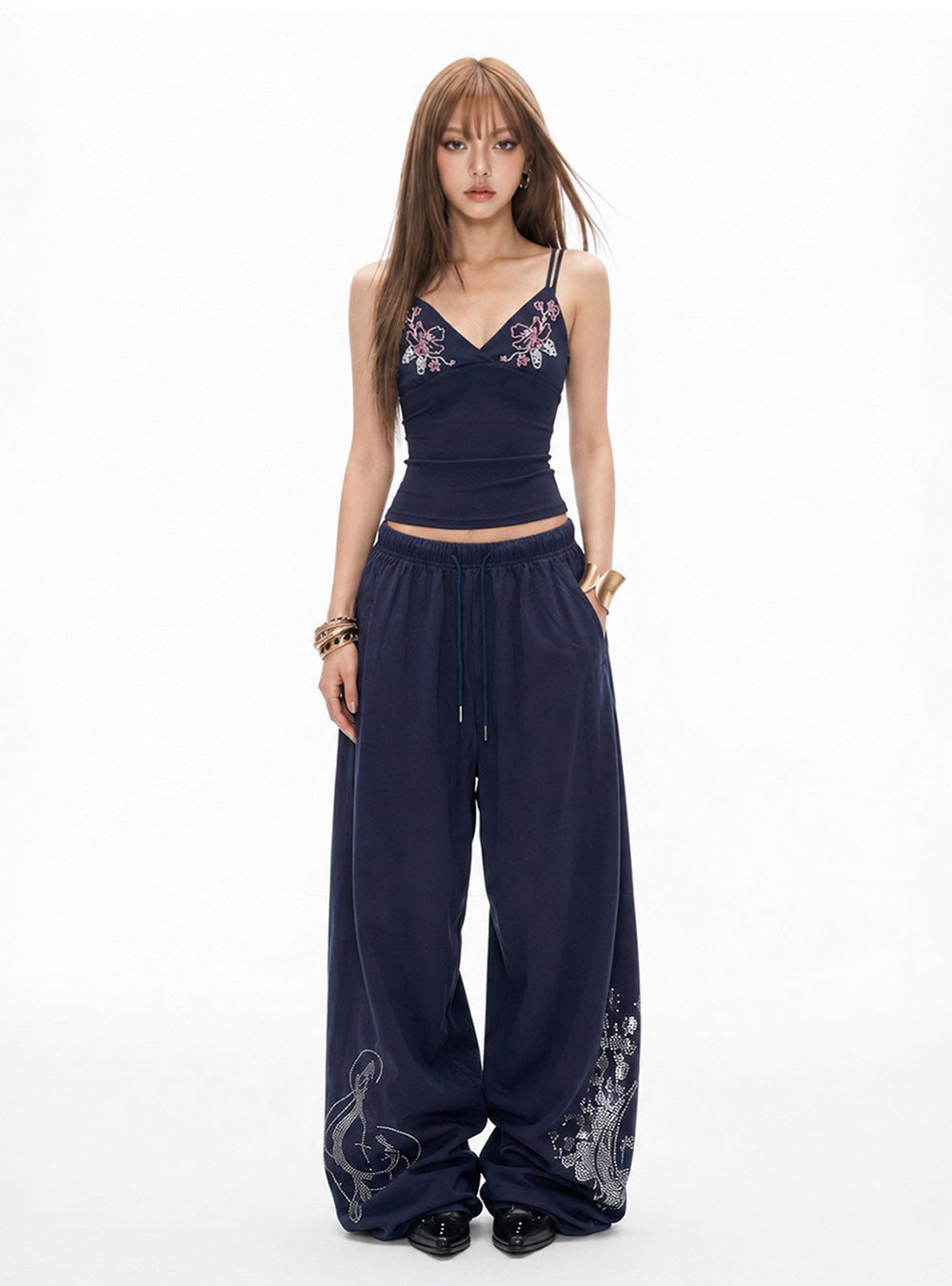 Crystal Wave Wide Pants
