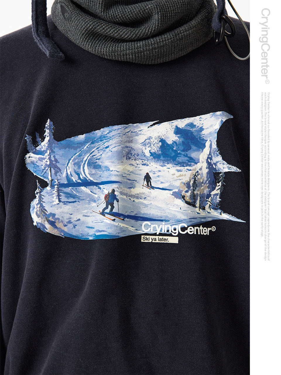CryingCenter 3C Vintage Washed Crewneck