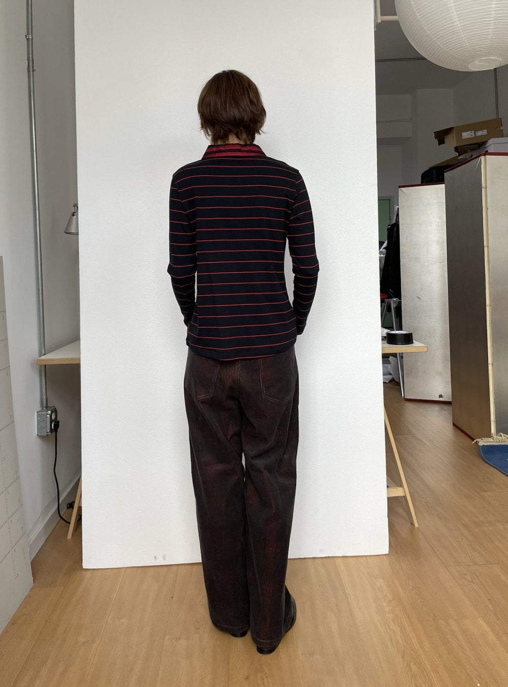 Corduroy Layered Pants