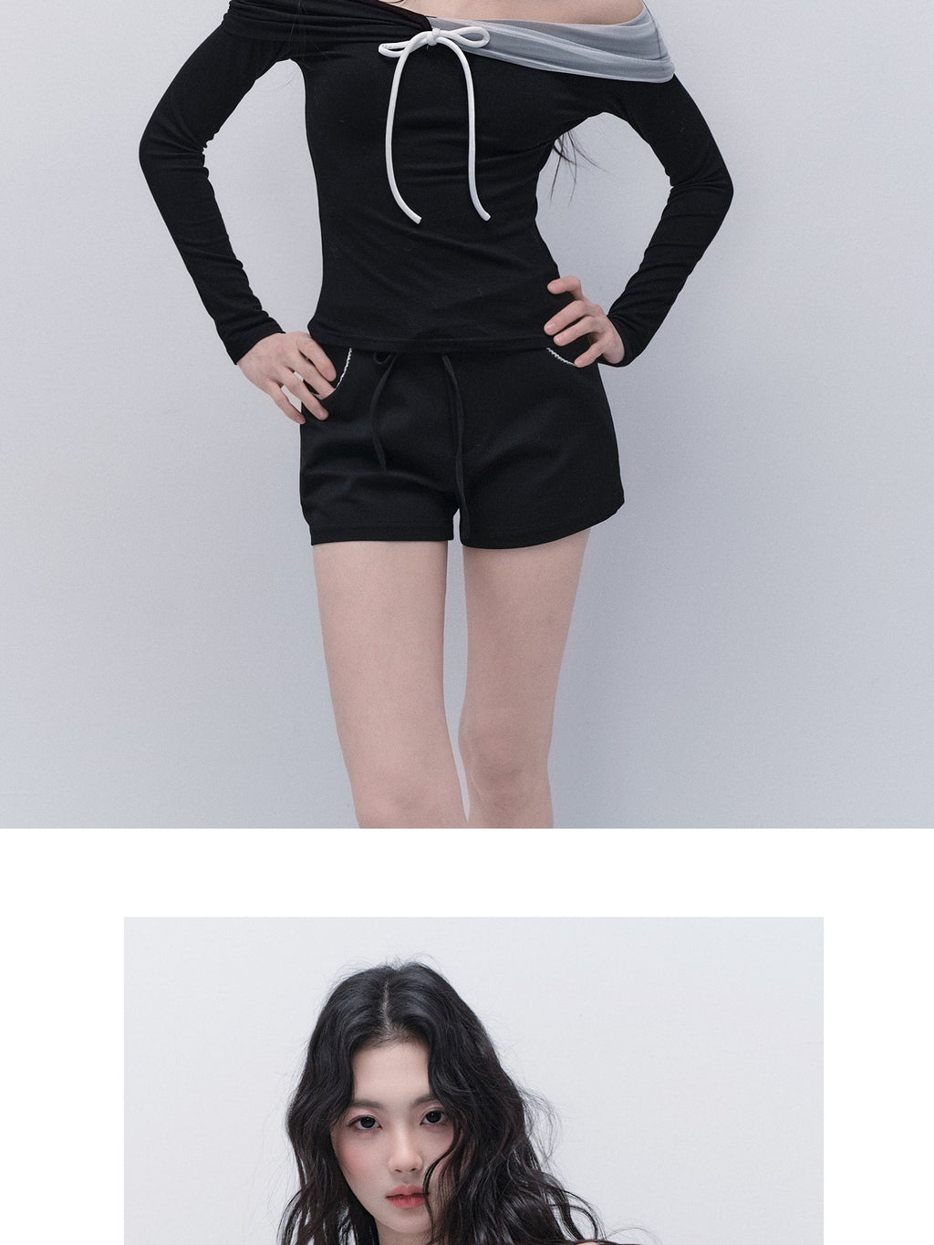 Asymmetric Off-Shoulder Top With Sleeve Options