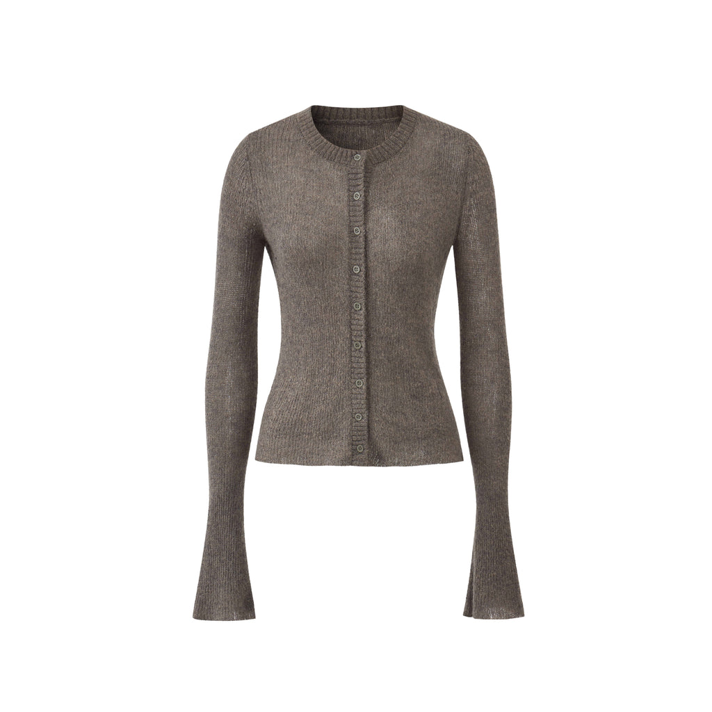 Soft Knit Mohair Cardigan (4color)