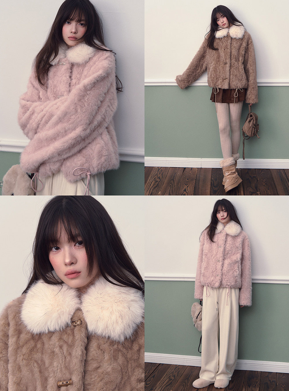 Soft Tone Color Lapel Coat (2color)