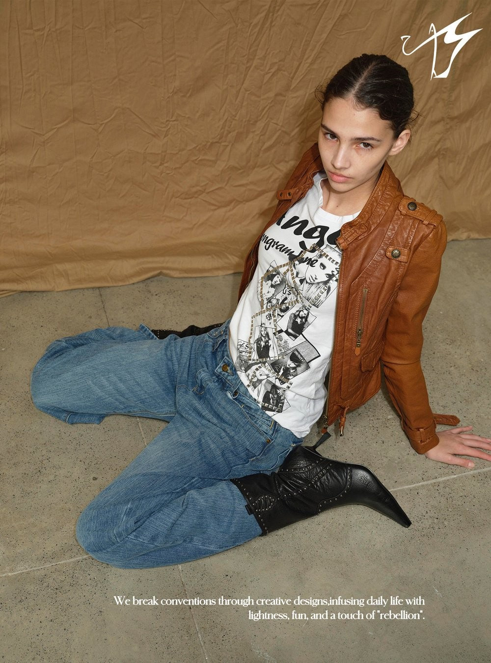 Wild Edge Rivet Boots (2color)
