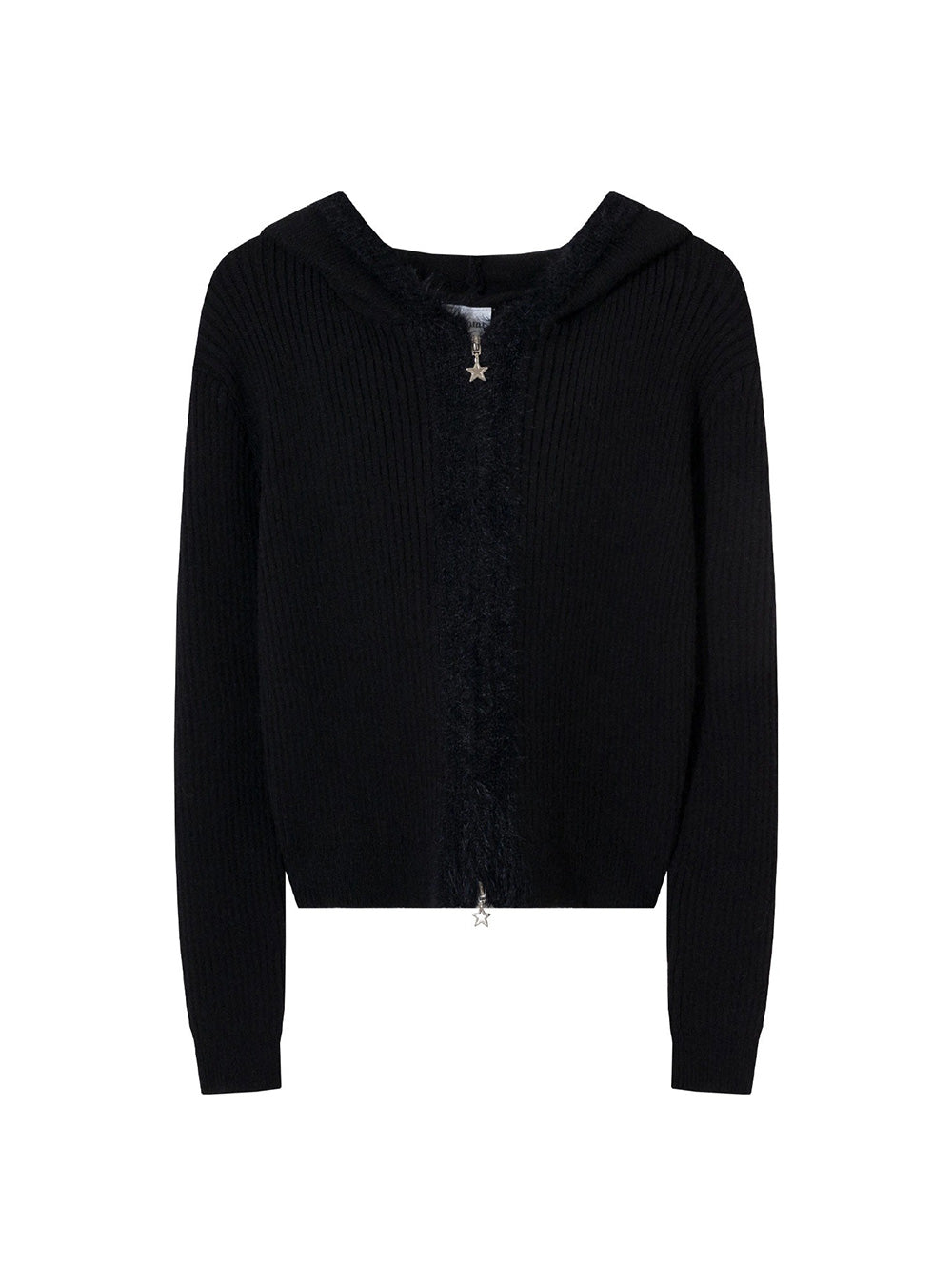 Bear Ear Hooded Knit Cardigan (3color)