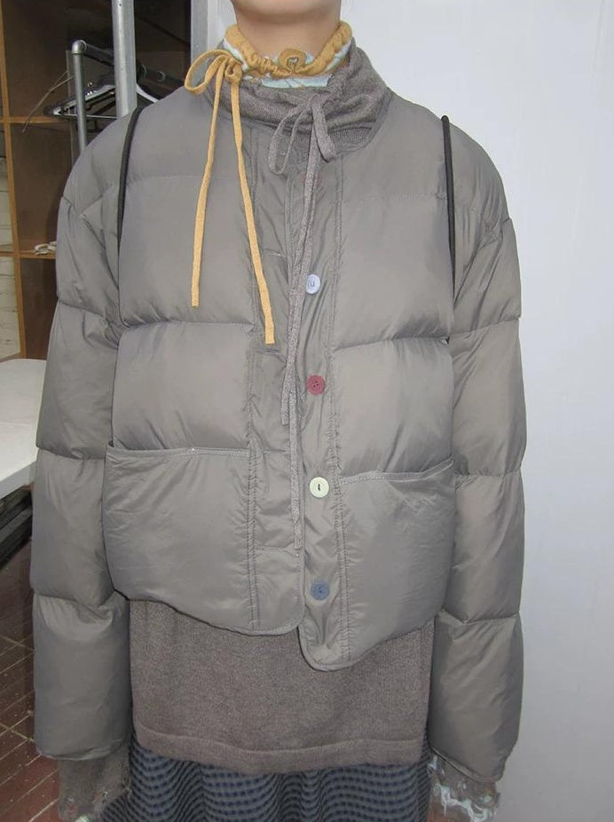 3months | COLORFUL LOOSE DOWN JACKET【ID:TN00054】